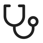 Stethoscope SVG Icon